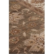 Intricate Agra Hand-Knotted New Zealand Wool Light Green/Beige 12'x18' Area Rug