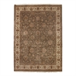 Intricate Agra Hand-Knotted New Zealand Wool Light Green/Beige 12'x18' Area Rug