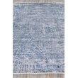 Intrigue Power Loom Polyester/Acrylic Gray/Blue 8'x10' Area Rug