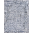 Intrigue Power Loom Polyester/Acrylic Gray/Blue 8'x10' Area Rug