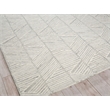 Kascata Hand-Tufted New Zealand Wool Silver/Ivory 9'x12' Area Rug