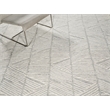 Kascata Hand-Tufted New Zealand Wool Silver/Ivory 9'x12' Area Rug