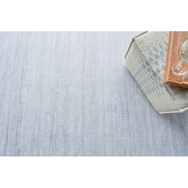 Kashmir Flatweave Pet Light Blue 14'x18' Area Rug