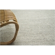 Hesse Flatweave Polyester/Cotton Light Silver 6'x9' Area Rug