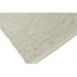 Hesse Flatweave Polyester/Cotton Light Silver 8'x10' Area Rug