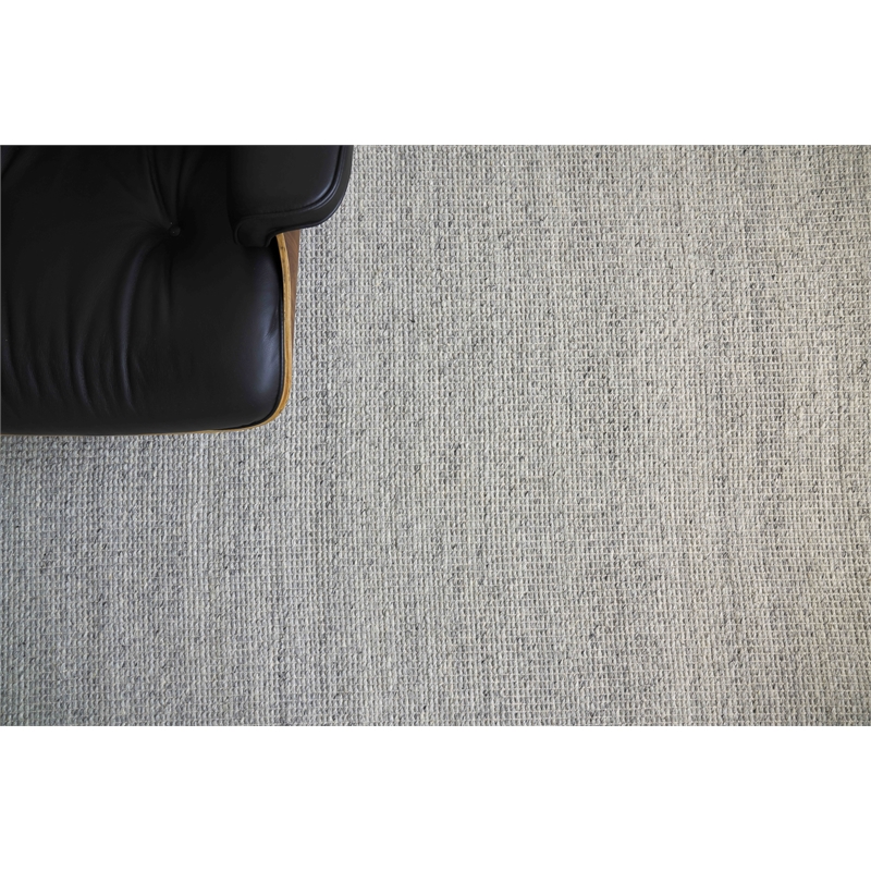 Hesse Flatweave Polyester/Cotton Silver 12'x15' Area Rug