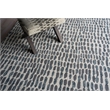 Ink Blot Hand-Tufted New Zealand Wool Black/Gray 2'x3' Area Rug