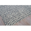 Ink Blot Hand-Tufted New Zealand Wool Black/Gray 6'x9' Area Rug