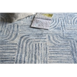 Juno Hand-Tufted New Zealand Wool Blue/Ivory 5'x8' Area Rug