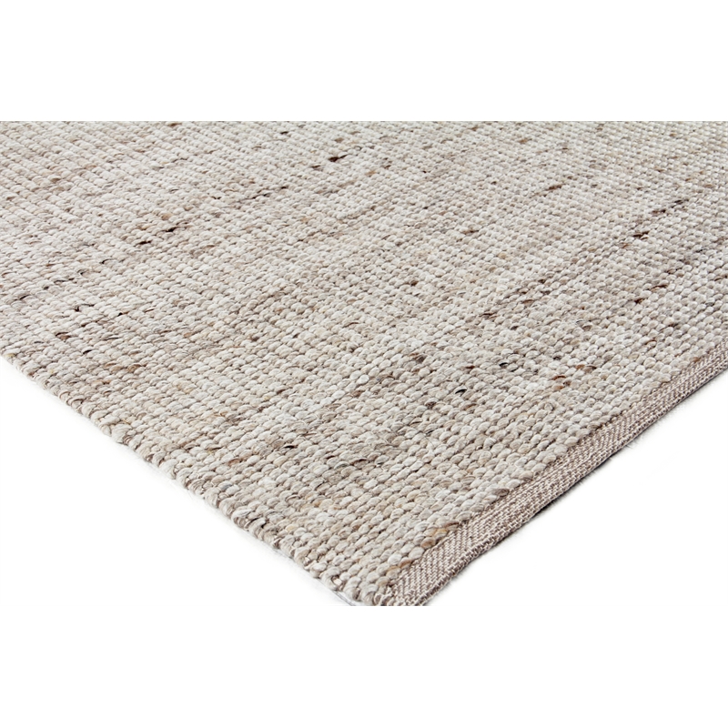 Hesse Flatweave Polyester/Cotton Beige 2'x3' Area Rug