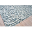 Ink Blot Hand-Tufted New Zealand Wool Navy 5'x8' Area Rug