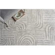 Juno Hand-Tufted New Zealand Wool Gray/Ivory 5'x8' Area Rug