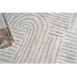 Juno Hand-Tufted New Zealand Wool Gray/Ivory 5'x8' Area Rug