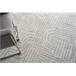 Juno Hand-Tufted New Zealand Wool Gray/Ivory 8'x10' Area Rug