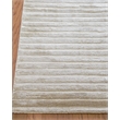 High Low Handloomed Viscose Silver 10'x14' Area Rug