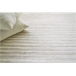 High Low Handloomed Viscose Silver 9'x12' Area Rug