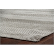 Honeycomb Handloomed Viscose Light Green 12'x15' Area Rug