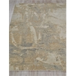 Infinity Power Loom Wool/Nylon Silver/Gray 8'x10' Area Rug