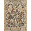 Jurassic Hand-Knotted New Zealand Wool Black/Beige 9'x12' Area Rug