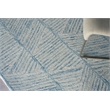 Kascata Hand-Tufted New Zealand Wool Blue/Ivory 14'x18' Area Rug