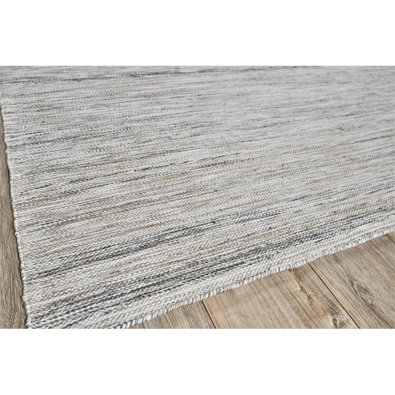 Kashmir Flatweave Pet Light Taupe 14'x18' Area Rug