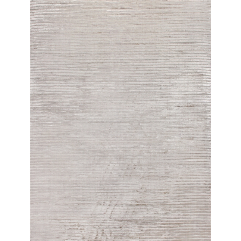 High Low Handloomed Viscose Beige 10'x14' Area Rug