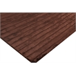 High Low Handloomed Viscose Chocolate 14'x18' Area Rug