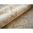 Infinity Power Loom Wool/Nylon Silver/Beige 6'x9' Area Rug