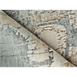 Infinity Power Loom Wool/Nylon Silver/Blue/Gray 10'x14' Area Rug