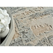 Infinity Power Loom Wool/Nylon Silver/Blue/Gray 10'x14' Area Rug