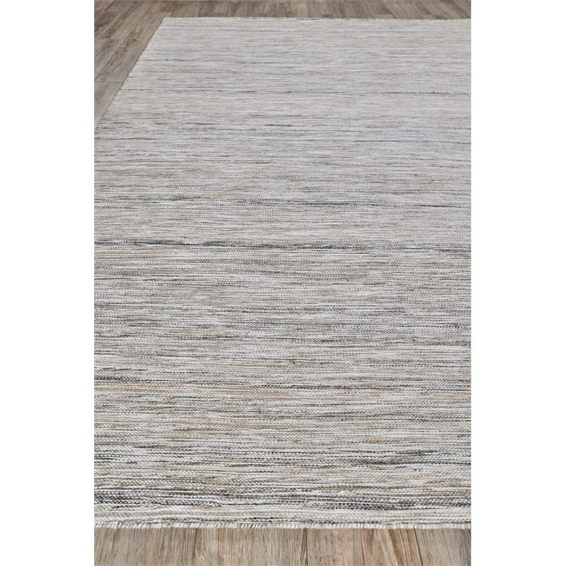 Kashmir Flatweave Pet Light Taupe 8'x10' Area Rug