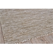 Kashmir Flatweave Pet Kakhi 3'x5' Area Rug