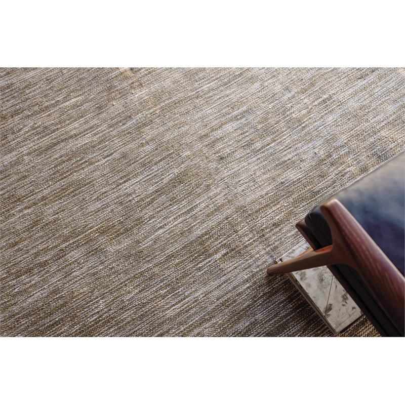 Kashmir Flatweave Pet Kakhi 3'x5' Area Rug