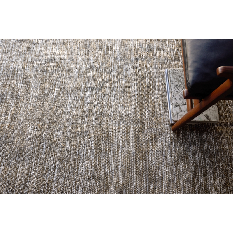 Kashmir Flatweave Pet Kakhi 3'x5' Area Rug