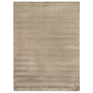 Honeycomb Handloomed Viscose Khaki 12'x15' Area Rug