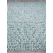 Ink Blot Hand-Tufted New Zealand Wool Turquoise 6'x9' Area Rug