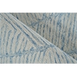 Kascata Hand-Tufted New Zealand Wool Blue/Ivory 4'x6' Area Rug