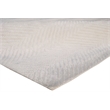 Honeycomb Handloomed Viscose White 8'x10' Area Rug