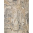 Infinity Power Loom Wool/Nylon Gray/Silver 9'x12' Area Rug