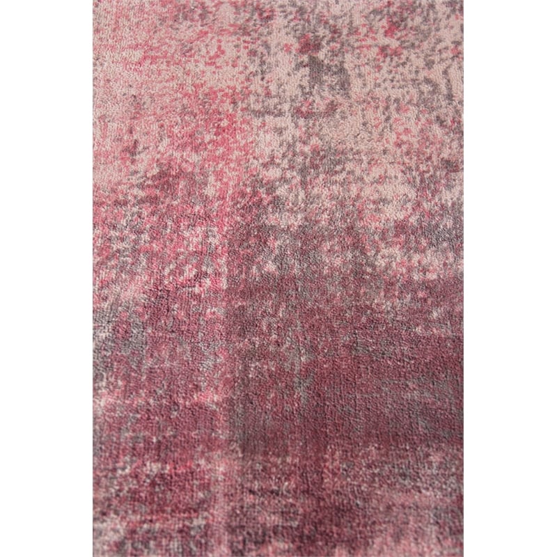 Koda Handloomed Bamboo Silk Pink 9'x12' Area Rug