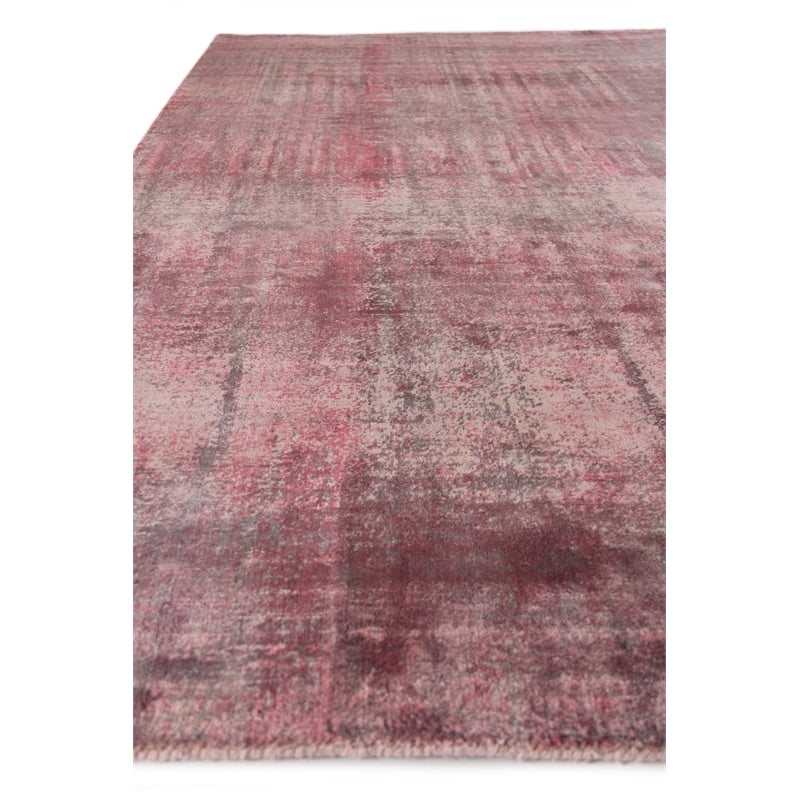 Koda Handloomed Bamboo Silk Pink 9'x12' Area Rug