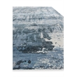 Koda Handloomed Bamboo Silk Blue/Ivory 11'x11' Round Area Rug