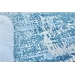 Koda Handloomed Bamboo Silk Blue/Ivory 11'x11' Round Area Rug