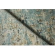 Kensington Handloomed Wool/Bamboo Silk Blue 10'x14' Area Rug