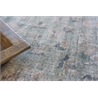 Kensington Handloomed Wool/Bamboo Silk Blue 12'x18' Area Rug