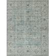 Kensington Handloomed Wool/Bamboo Silk Blue 12'x18' Area Rug