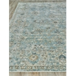 Kensington Handloomed Wool/Bamboo Silk Blue 14'x18' Area Rug