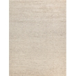 Kaza Hand-Knotted New Zealand Wool Light Silver/Ivory 2'x3' Area Rug
