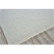 Kaza Handloomed New Zealand Wool Ivory 8'x10' Area Rug