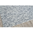Kaza Handloomed New Zealand Wool Ivory/Light Gray 2'x3' Area Rug